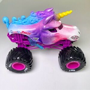 Monster Jam “Sparkle Smash” Replica Monster Truck Die-Cast Vehicle